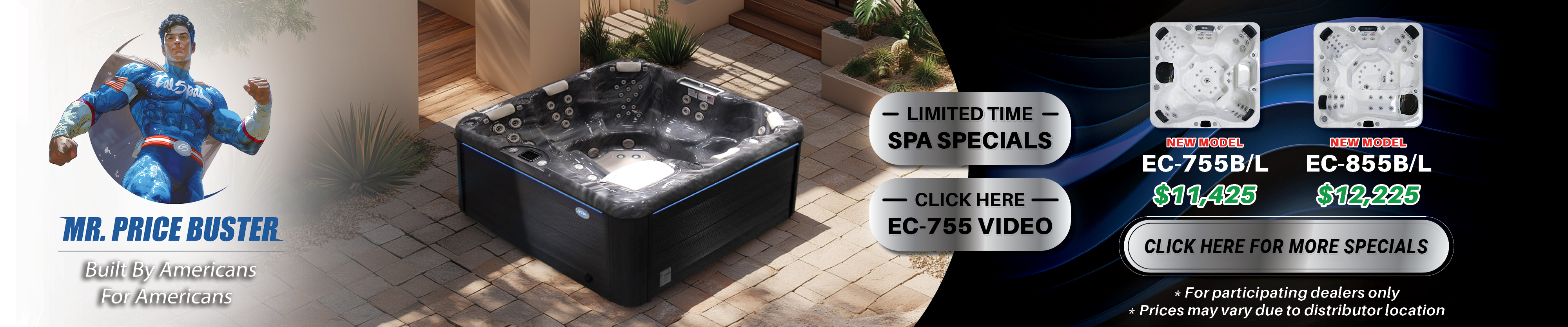 Calspas hot tub being used in a family setting - Daejeon